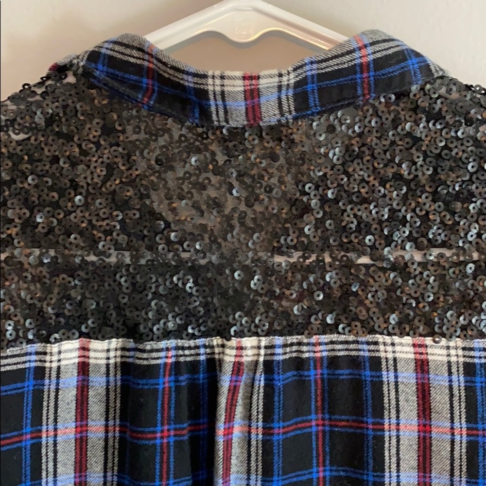 Express // Boyfriend Button Down Flannel - image 4